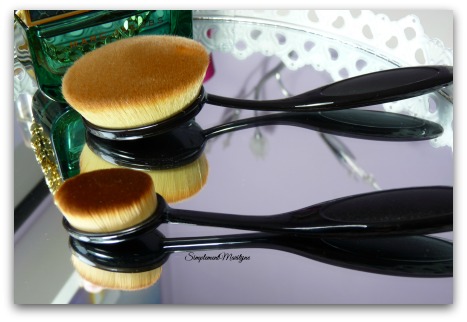 simplement marilyne Pinceau ovni oval makeup brush pinceau teint maquillage aliexpress site chinois artis